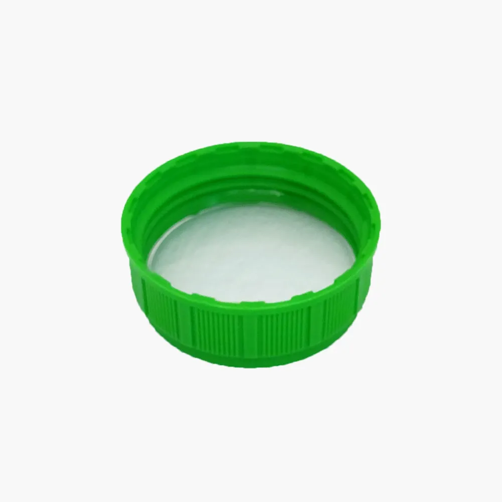 غطاء SK 63 أخضر مبطّن بورق ألومنيوم