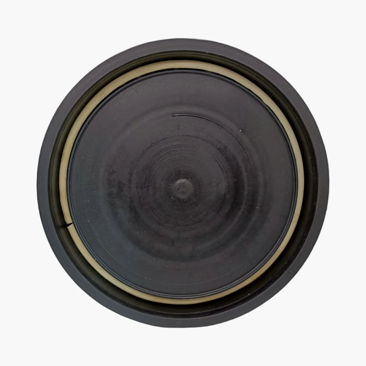 Rimmed Drum Cap with Removable Center