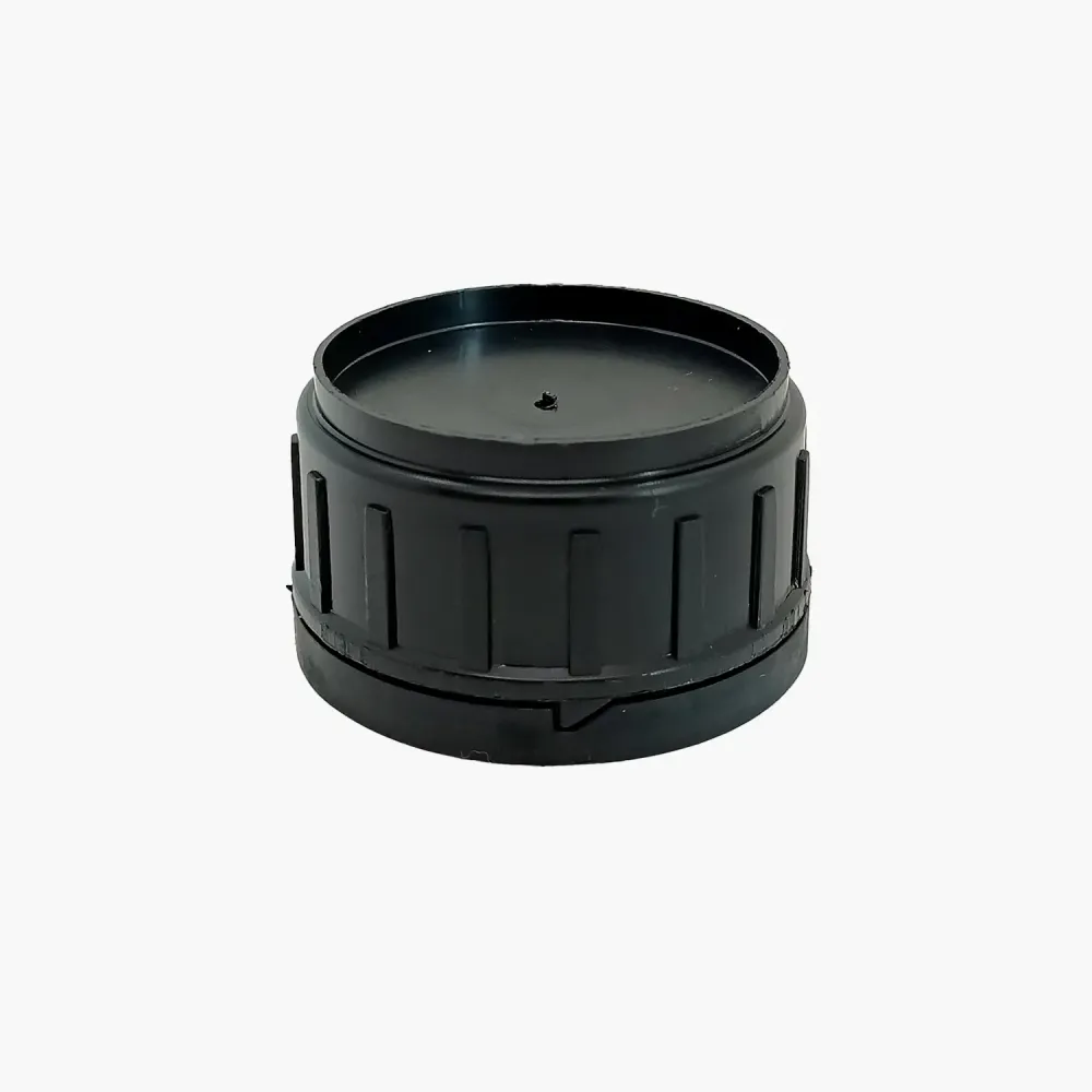 SK 50 Gasketed Vented Locking Black Cap