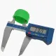 SK 38/23 Foam-Sealed Green Cap