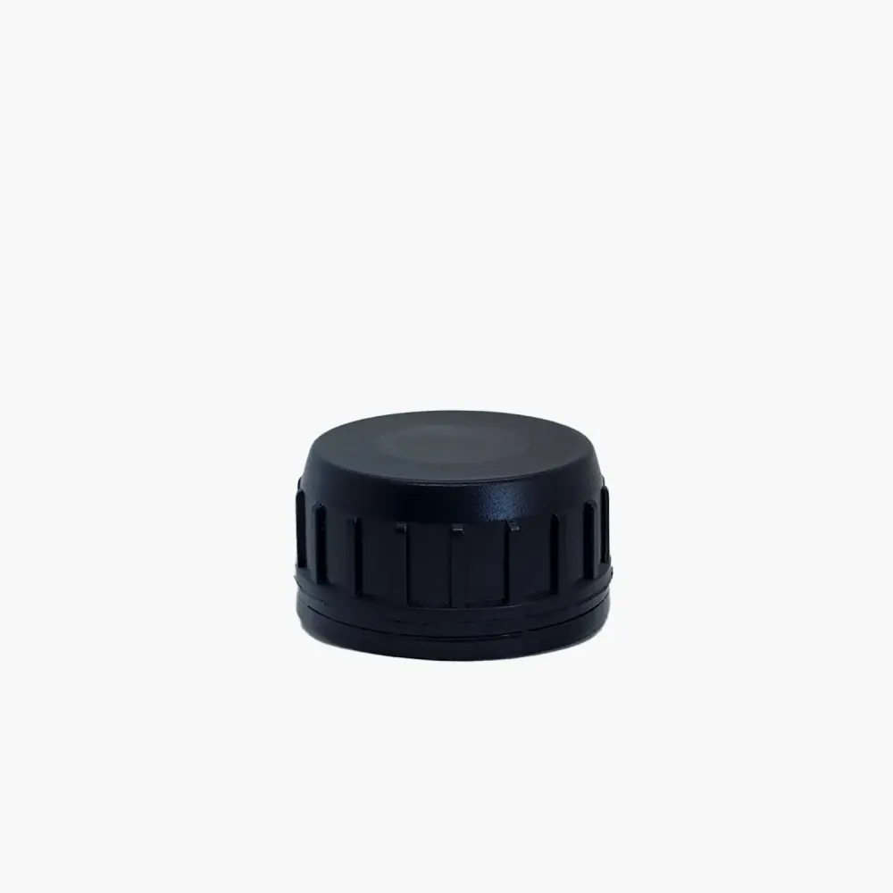 SK 38/23 Foam-Sealed Black Cap