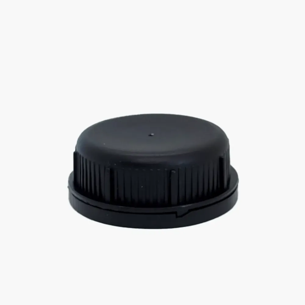 SK-60/31 Bouchon Noir Ventilé avec Joint et Verrouillage