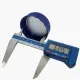 SK 63 Bouchon Bleu avec Feuille d’Aluminium